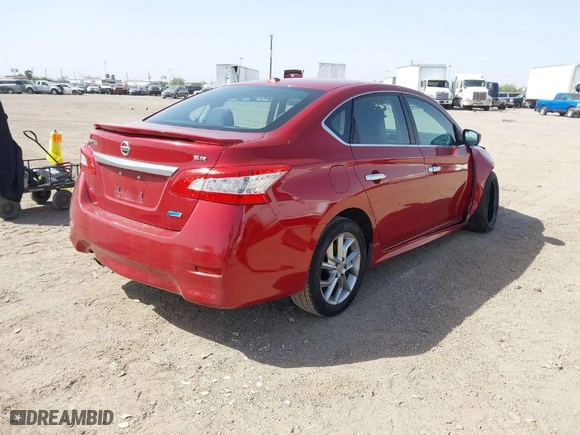 2013 Nissan Sentra SV with VIN 3N1AB7AP7DL765107, listed as a IAAI auction lot 41734294 with 263,857 mi miles. Bid and sale history available at carsss.com. Image 4.