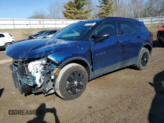 2022 Chevrolet Blazer LT z VIN 3GNKBHR45NS126532, wystawiony jako Copart lot #52706385 z przebiegiem 37 058 mil mil oraz Nie do naprawy • Non repairable. Historia ofert i sprzedaży dostępna na DreamBid. Obrazek 1.