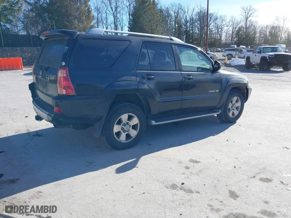 2004 Toyota 4Runner Limited with VIN JTEBU17R948024436, listed as a IAAI auction lot 41313171 with 202,697 mi miles. Bid and sale history available at carsss.com. Image 4.