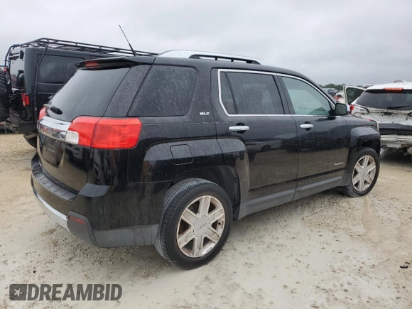 2010 GMC Terrain SLT-2 with VIN 2CTALHEW6A6394110, listed as a Copart auction lot 73362534 with Not Provided miles and Clean Title. Bid and sale history available at carsss.com. Image 3.