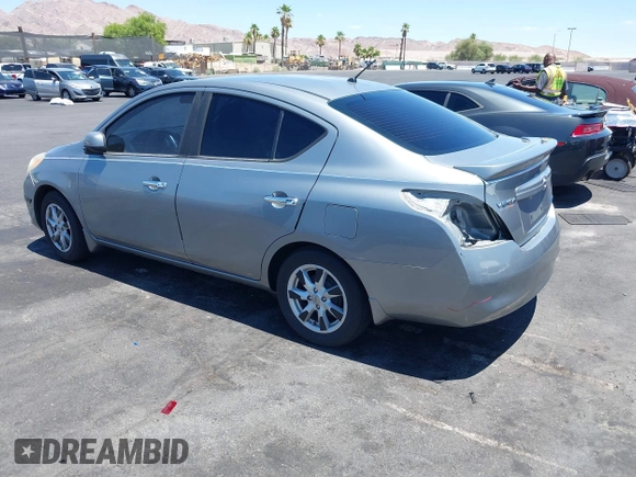 2013 Nissan Versa SV with VIN 3N1CN7APXDL832265, listed as a IAAI auction lot 42630605 with 89,397 mi miles and . Bid and sale history available at DreamBid. Image 3.