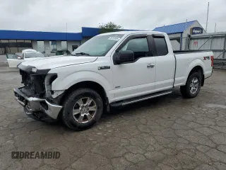 2016 Ford F-150 XLT with VIN 1FTEX1EP1GFD57336, listed as a Copart auction lot 59782485 with 106,214 mi miles and Salvage title. Bid and sale history available at DreamBid. Image 1.