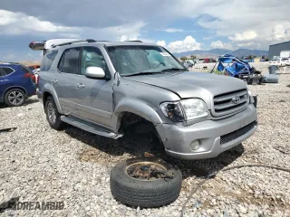2003 Toyota Sequoia Limited with VIN 5TDBT48A73S190286, listed as a Copart auction lot 67868324 with 258,629 mi miles and Salvage Title. Bid and sale history available at carsss.com. Image 4.