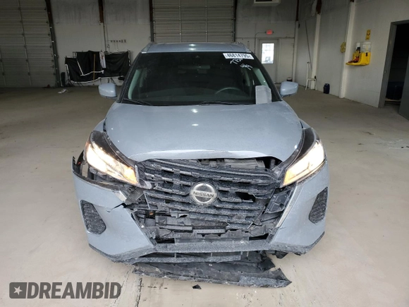 2021 Nissan Kicks SV with VIN 3N1CP5CV8ML497758, listed as a Copart auction lot 46814795 with 52,813 mi miles and Salvage Title. Bid and sale history available at carsss.com. Image 5.