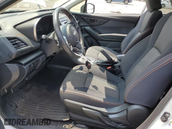 2021 Subaru Crosstrek Premium with VIN JF2GTAPC0MH661791, listed as a Copart auction lot 60546185 with 53,432 mi miles and Salvage title. Bid and sale history available at DreamBid. Image 7.