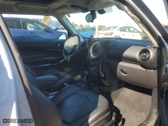 2014 MINI Cooper Paceman S with VIN WMWSS7C54EWN71981, listed as a Copart auction lot 77263444 with 84686 miles and Salvage Title. Bid and sale history available at carsss.com. Image 10.