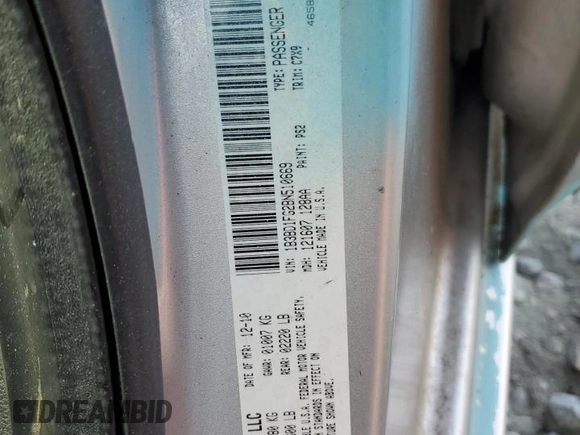 2011 Dodge Avenger Heat with VIN 1B3BD1FG2BN510669, listed as a Copart auction lot 54535965 with 200,241 mi miles and Clean Title. Bid and sale history available at DreamBid. Image 12.