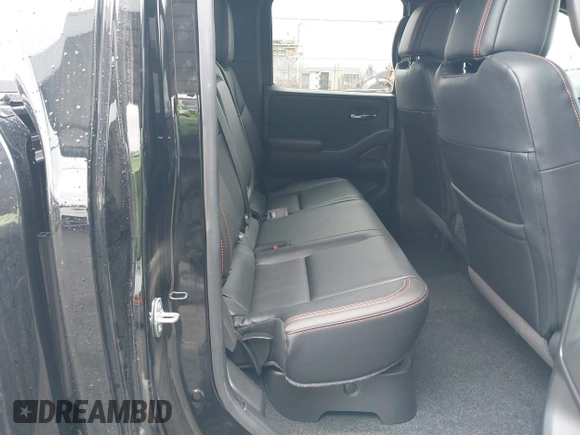 2024 Nissan Frontier SV with VIN 1N6ED1EK0RN654245, listed as a IAAI auction lot 41919490 with 12,808 mi miles and . Bid and sale history available at DreamBid. Image 8.