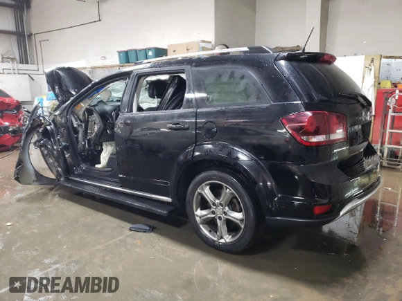2017 Dodge Journey Crossroad Plus with VIN 3C4PDCGB5HT603620, listed as a Copart auction lot 82867864 with Not Provided miles and Non Repairable. Bid and sale history available at DreamBid. Image 2.