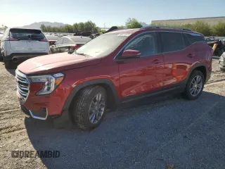 2022 GMC Terrain SLT with VIN 3GKALPEV1NL205690, listed as a Copart auction lot 58277575 with 71,080 mi miles and Salvage title. Bid and sale history available at DreamBid. Image 1.