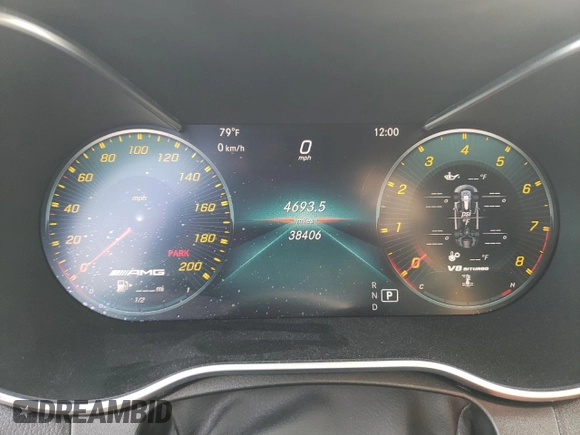 2019 Mercedes-Benz C 63 S AMG с VIN WDDWK8HB9KF847338, выставлен на аукционе Copart как лот 60233875 с пробегом 38 406 миль миль и Чистый • Clean title. История ставок и продаж доступна на DreamBid. Изображение 9.