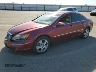 2007 Acura RL Technology z VIN JH4KB16677C004641, wystawiony jako Copart lot #59049755 z przebiegiem 176 704 mil mil oraz Szkoda całkowita • Salvage title. Historia ofert i sprzedaży dostępna na DreamBid. Obrazek 1.