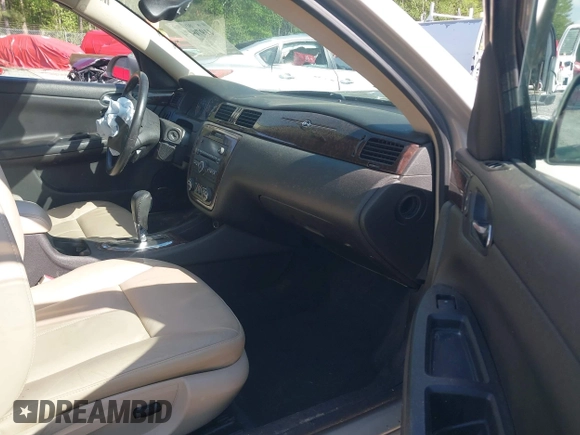 2012 Chevrolet Impala LTZ with VIN 2G1WC5E37C1180838, listed as a IAAI auction lot 41976474 with 107,397 mi miles and . Bid and sale history available at DreamBid. Image 5.