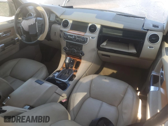 2011 Land Rover LR4 Lux with VIN SALAK2D49BA580135, listed as a Copart auction lot 57678185 with Not provided miles and Salvage title. Bid and sale history available at DreamBid. Image 8.