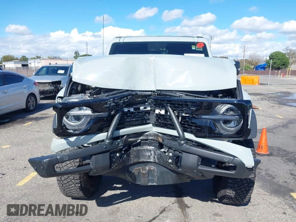 2022 Ford Bronco with VIN 1FMEE5DP1NLB51765, listed as a IAAI auction lot 41792547 with 24,666 mi miles. Bid and sale history available at carsss.com. Image 12.