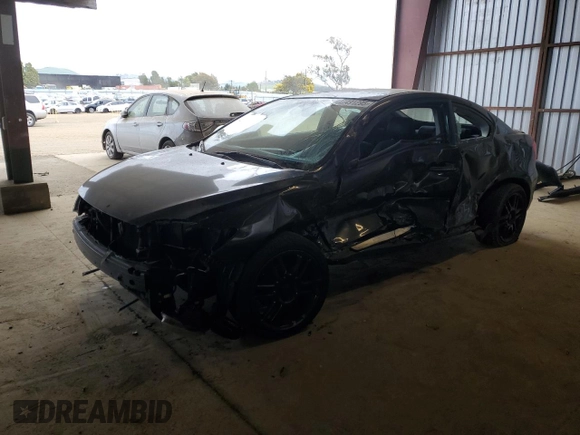 2005 Scion tC with VIN JTKDE177550038383, listed as a Copart auction lot 47491295 with 0 mi miles and Salvage Title. Bid and sale history available at carsss.com. Image 1.