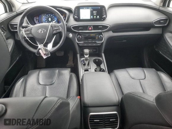 2020 Hyundai Santa Fe Limited with VIN 5NMS5CAD7LH297771, listed as a Copart auction lot 49470915 with 87,407 mi miles and Non Repairable. Bid and sale history available at carsss.com. Image 8.