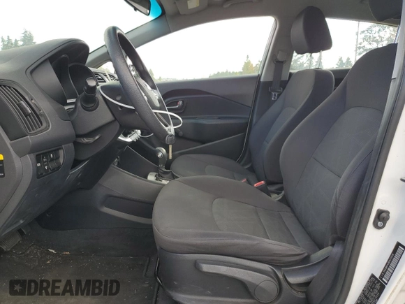 2013 Kia Rio LX with VIN KNADM4A38D6219536, listed as a Copart auction lot 72192754 with 74,307 mi miles and Salvage Title. Bid and sale history available at carsss.com. Image 7.