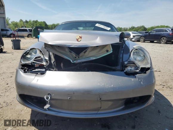 2003 Porsche Boxster with VIN WP0CA29803U623260, listed as a Copart auction lot 54511835 with 53,596 mi miles and Salvage title. Bid and sale history available at DreamBid. Image 5.
