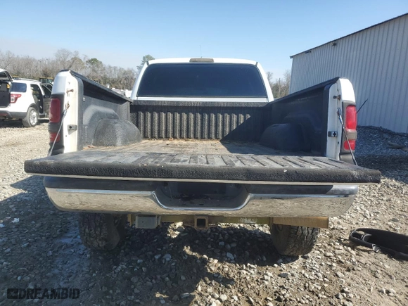 2002 Dodge Ram 2500 with VIN 3B7KF23662M255383, listed as a Copart auction lot 43199645 with 117,720 mi miles and Salvage Title. Bid and sale history available at carsss.com. Image 6.