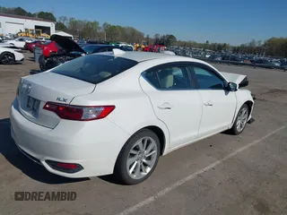 2017 Acura ILX w/Premium Pkg with VIN 19UDE2F76HA016830, listed as a IAAI auction lot 41888519 with 83,727 mi miles. Bid and sale history available at carsss.com. Image 4.