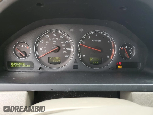 2006 Volvo XC90 2.5L Turbo with VIN YV4CY592961297213, listed as a Copart auction lot 42328955 with 214,701 mi miles and Salvage Title. Bid and sale history available at carsss.com. Image 9.