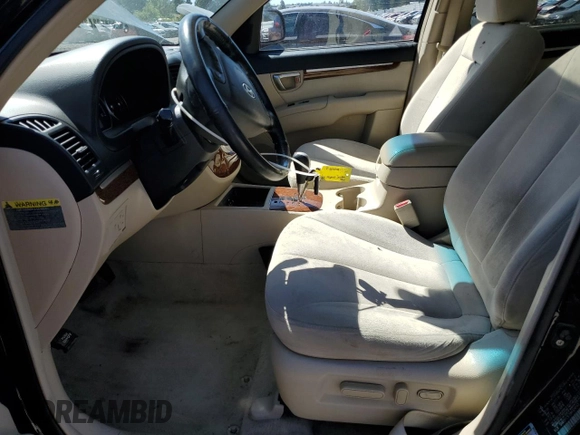 2009 Hyundai Santa Fe SE с VIN 5NMSH13E29H324143, выставлен на аукционе Copart как лот 55746345 с пробегом 132 788 миль миль и Списание • Salvage title. История ставок и продаж доступна на DreamBid. Изображение 7.