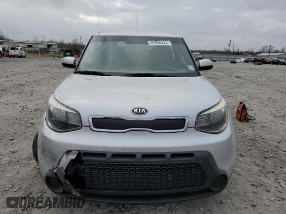 2015 Kia Soul with VIN KNDJN2A29F7754340, listed as a Copart auction lot 44202835 with 102,482 mi miles and Salvage Title. Bid and sale history available at carsss.com. Image 5.