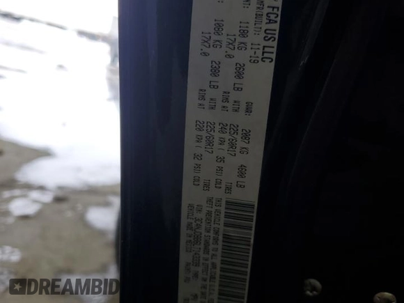 2020 Jeep Compass Latitude с VIN 3C4NJDBB6LT143339, выставлен на аукционе Copart как лот 82661534 с пробегом 70 047 миль миль и Списание • Salvage title. История ставок и продаж доступна на DreamBid. Изображение 13.
