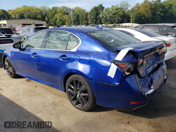 2016 Lexus GS 350 with VIN JTHCZ1BL3GA000285, listed as a Copart auction lot 72135184 with 79,400 mi miles and Salvage Title. Bid and sale history available at carsss.com. Image 2.