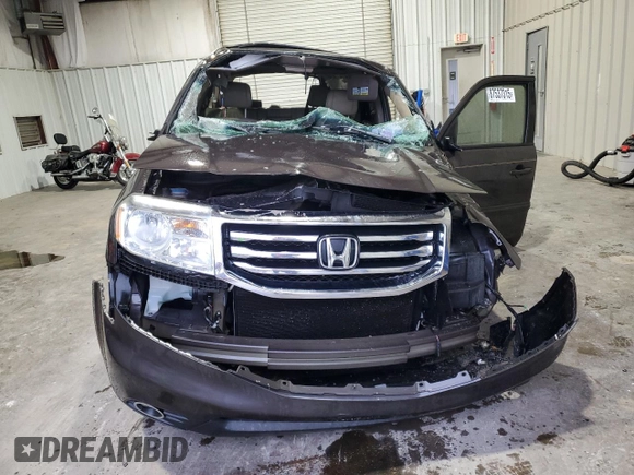 2013 Honda Pilot EX-L with VIN 5FNYF3H7XDB013267, listed as a Copart auction lot 87537315 with 163,363 mi miles and Salvage title. Bid and sale history available at DreamBid. Image 5.