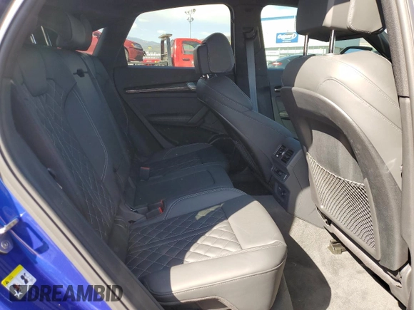 2024 Audi SQ5 Sportback Premium Plus with VIN WA124AFY2R2088187, listed as a Copart auction lot 73215564 with 106 mi miles and Salvage title. Bid and sale history available at DreamBid. Image 10.