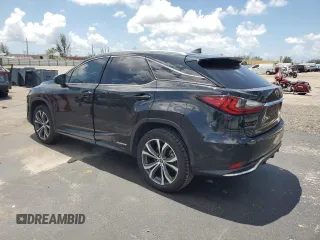 2020 Lexus RX 450h with VIN 2T2HGMDA5LC055879, listed as a Copart auction lot 59871755 with 100,964 mi miles and Non repairable. Bid and sale history available at DreamBid. Image 2.