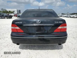 2005 Lexus LS 430 z VIN JTHBN36F755014039, wystawiony jako Copart lot #54259665 z przebiegiem 198 475 mil mil oraz Szkoda całkowita • Salvage title. Historia ofert i sprzedaży dostępna na DreamBid. Obrazek 6.