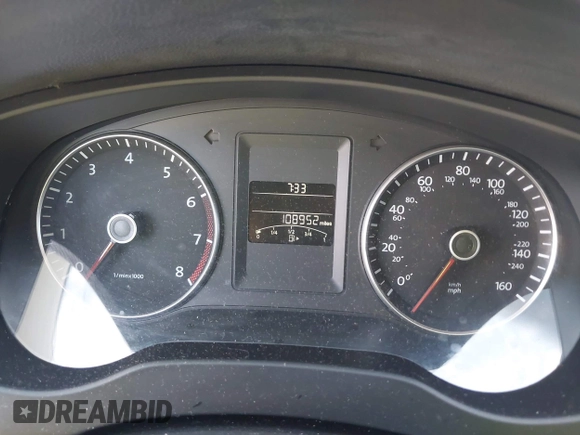 2014 Volkswagen Jetta SE with VIN 3VWD07AJ6EM417996, listed as a IAAI auction lot 42723125 with 108,952 mi miles and . Bid and sale history available at DreamBid. Image 7.