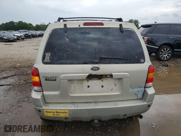 2003 Ford Escape Limited with VIN 1FMCU94173KD38315, listed as a Copart auction lot 75467314 with 267,669 mi miles and Salvage Title. Bid and sale history available at carsss.com. Image 6.
