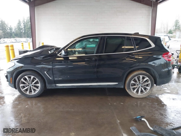 2018 BMW X3 xDrive30i with VIN 5UXTR9C58JLC76989, listed as a IAAI auction lot 41852158 with 76,202 mi miles. Bid and sale history available at carsss.com. Image 15.