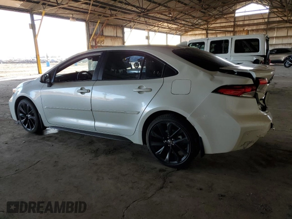 2021 Toyota Corolla SE with VIN JTDM4MCE6MJ072213, listed as a Copart auction lot 86015894 with 50,812 mi miles and Salvage Title. Bid and sale history available at carsss.com. Image 2.