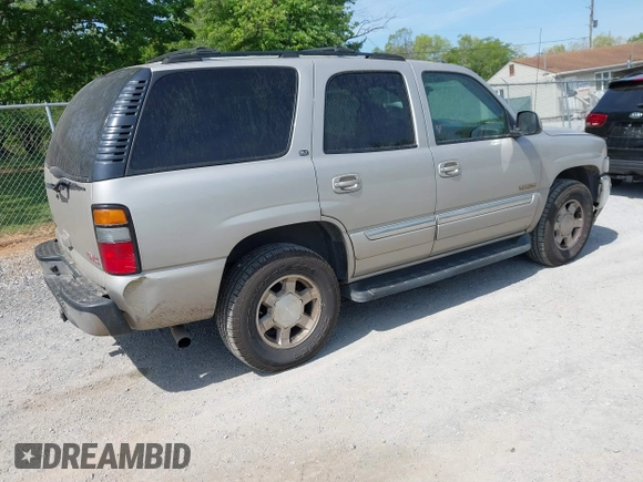 2005 GMC Yukon SLT z VIN 1GKEK13T35R127330, wystawiony jako IAAI lot #42138030 z przebiegiem 195 079 mil mil oraz . Historia ofert i sprzedaży dostępna na DreamBid. Obrazek 4.