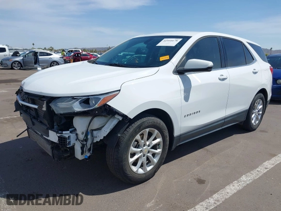 2018 Chevrolet Equinox LT with VIN 2GNAXJEV8J6318815, listed as a IAAI auction lot 41916678 with 64,174 mi miles and . Bid and sale history available at carsss.com. Image 17.