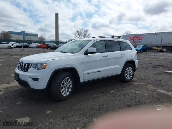 2021 Jeep Grand Cherokee Laredo X with VIN 1C4RJEAG3MC712147, listed as a IAAI auction lot 41807677 with 79,455 mi miles. Bid and sale history available at carsss.com. Image 19.