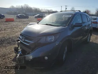 2014 Honda CR-V EX with VIN 5J6RM4H53EL004997, listed as a Copart auction lot 50797935 with Not Provided miles and Salvage Title. Bid and sale history available at DreamBid. Image 1.