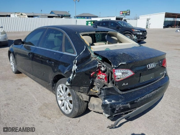 2011 Audi A4 2.0T Premium Plus with VIN WAUEFAFL8BN001850, listed as a IAAI auction lot 41851345 with 1 mi miles. Bid and sale history available at carsss.com. Image 6.