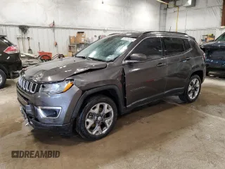 2021 Jeep Compass Limited with VIN 3C4NJCCB2MT526320, listed as a Copart auction lot 84969884 with 75,789 mi miles and Clean Title. Bid and sale history available at carsss.com. Image 1.