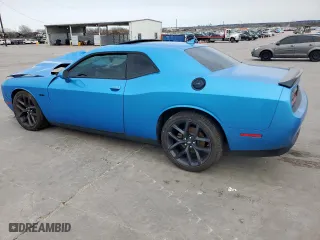 2023 Dodge Challenger R/T with VIN 2C3CDZBT1PH614496, listed as a Copart auction lot 48027255 with 36,298 mi miles and Salvage Title. Bid and sale history available at carsss.com. Image 2.