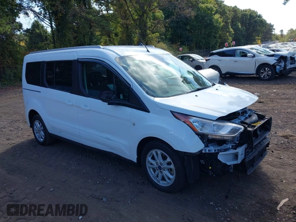 2019 Ford Transit Connect XLT z VIN NM0GE9F27K1405537, wystawiony jako IAAI lot #40491021 z przebiegiem 21 867 mil mil oraz . Historia ofert i sprzedaży dostępna na DreamBid. Obrazek 1.