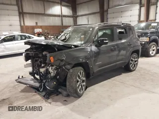 2022 Jeep Renegade Limited with VIN ZACNJDD15NPN81149, listed as a IAAI auction lot 41275483 with 32,154 mi miles and . Bid and sale history available at DreamBid. Image 17.