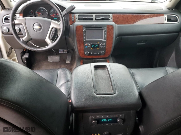 2012 Chevrolet Suburban LTZ with VIN 1GNSKKE70CR179507, listed as a Copart auction lot 85069214 with 206,167 mi miles and Salvage Title. Bid and sale history available at carsss.com. Image 8.