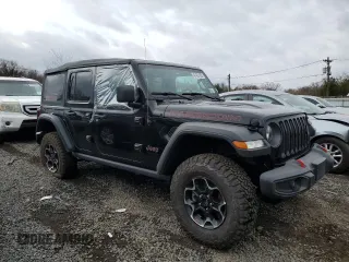 2023 Jeep Wrangler Rubicon with VIN 1C4HJXFG8PW653101, listed as a Copart auction lot 47422165 with 13,532 mi miles and Salvage title. Bid and sale history available at DreamBid. Image 4.