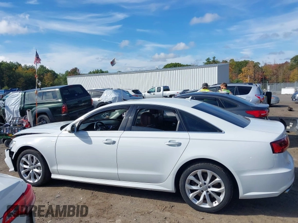 2017 Audi A6 Premium Plus with VIN WAUG8AFC6HN074016, listed as a IAAI auction lot 40417161 with 126,388 mi miles. Bid and sale history available at carsss.com. Image 15.